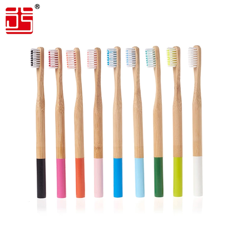 Bambu Handle No Plastic Eco Natural Bristle Charcoal Bamboo Toothbrush For Hotel Use Dental Kit