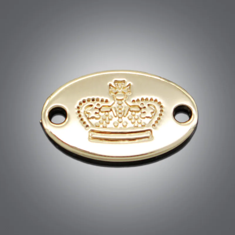 Top Quality Hardware Accessories Zinc Alloy Engraved Logo Metal Label for suitcase