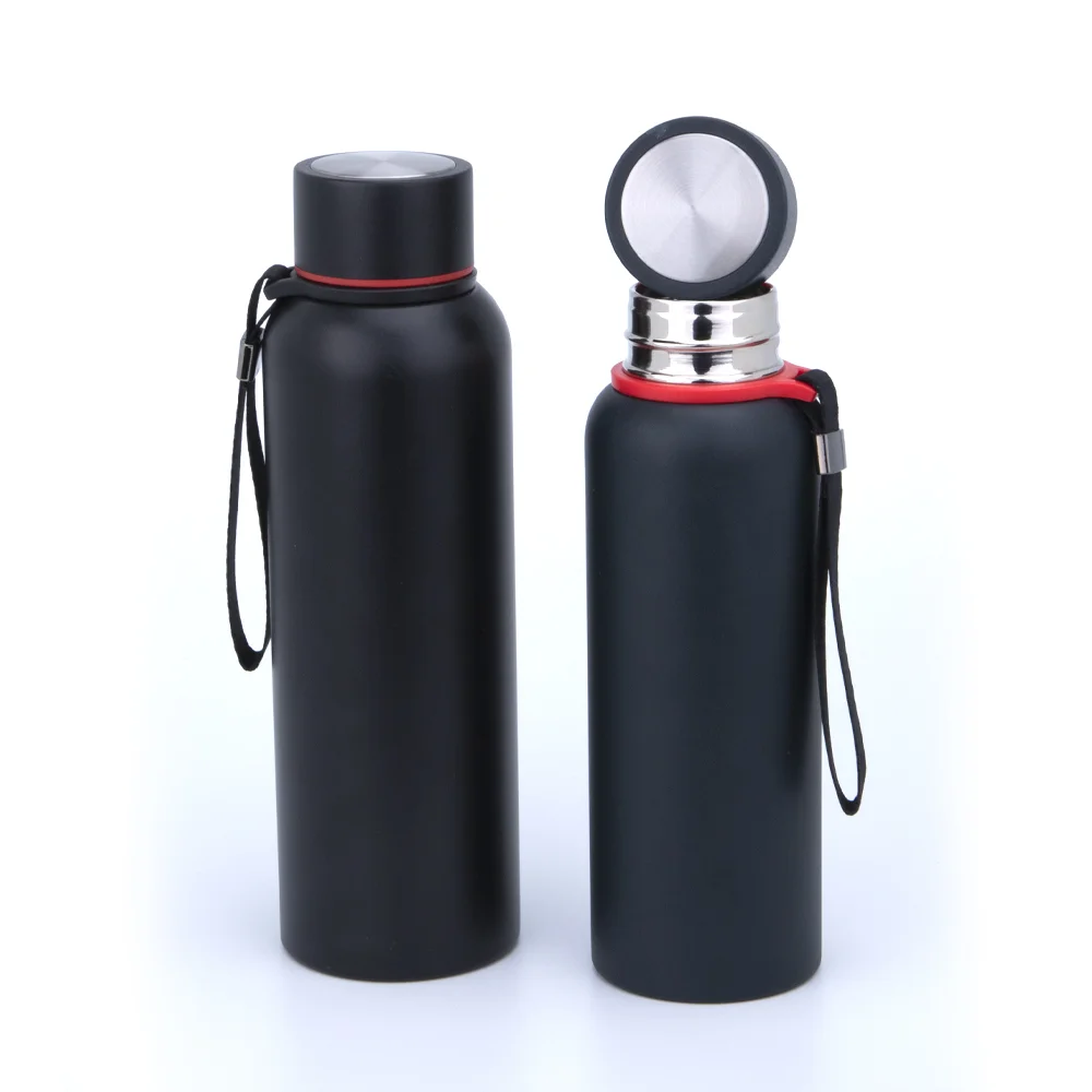 OKADI Stainless Steel Sports Water Bottles with Logo Vacuum Thermal Flask