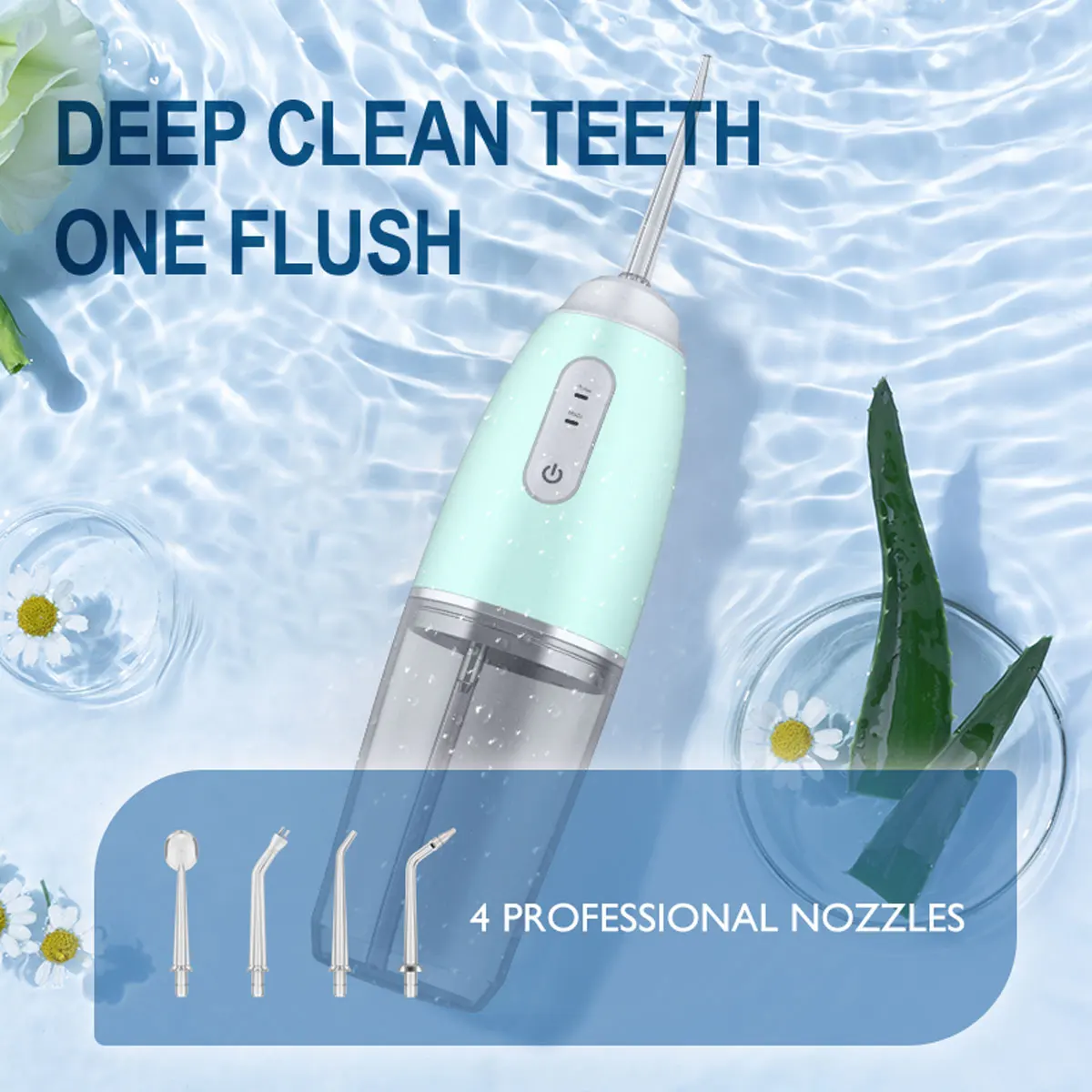 New portable tooth oral irrigator water flosser intelligent oral irrigator