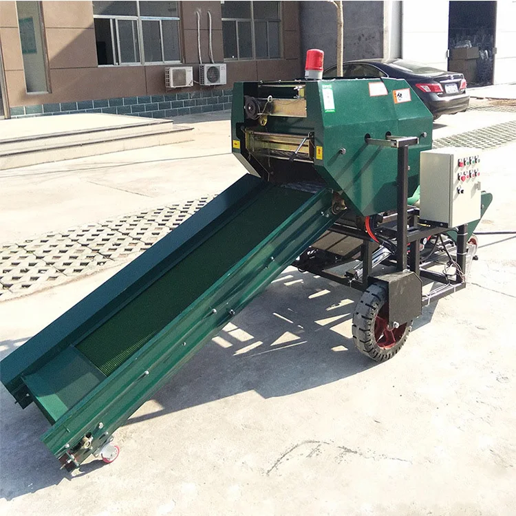 High Quality Agricultural Machinery Pto Driven Baler Mini Alfalfa Corn Silage Harvester And Baler