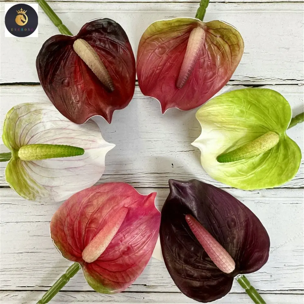 F40 New Design Guanyin Lotus Home Simulation Flower Wedding Soft Outfit With Floral Feel Green Plant Flowers