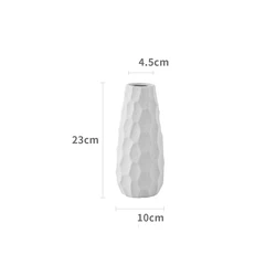 Современные креативные подарки аксессуары Настольный Скандинавский современный керамический Свадебный Цветочный ваза ручной работы для домашнего