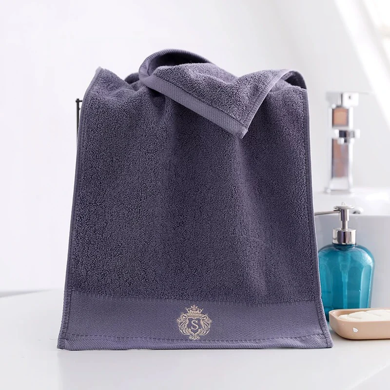 Hotel household towel cotton 100% cotton custom LOGO embroidery towels