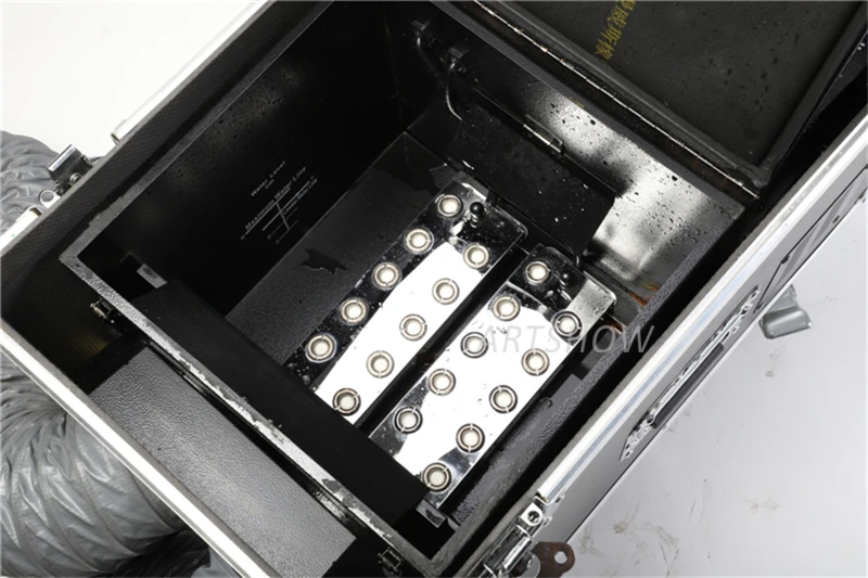 3000W Double Outlet Water Fog Machine 3KW Water Base Low Ground Fog Smoke Machine With Double Hose For Wedding Party