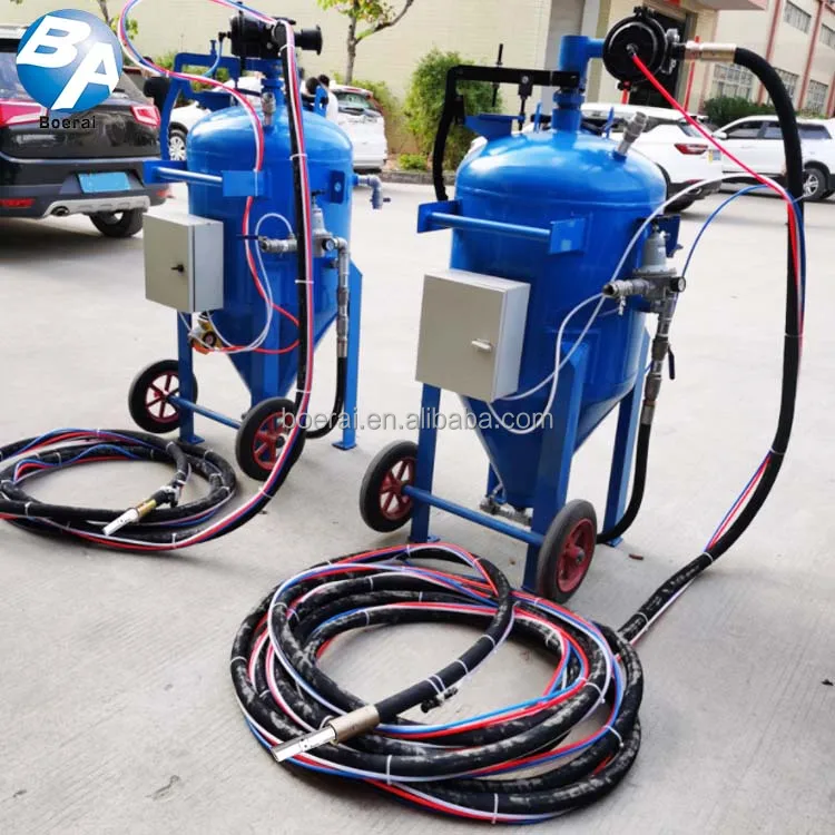 High pressure water sandblasting machine DB800  Outdoor efficient rust removal and paint removal