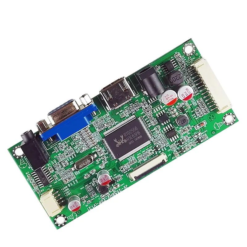 JX-2556HV LCD monitor  eDP screen  controllor board with VGA+HD MI product factory RTD2556