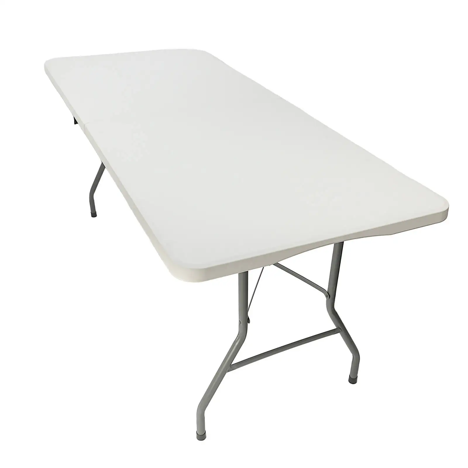 EMAY FH240 Outdoor Furniture fold-in half Table Picnic Rectangle Plastic Party Tables Portable Plastic Folding Tables
