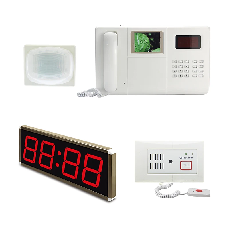 Clinic Nurse Call Bell System Patient Call Button Intercom