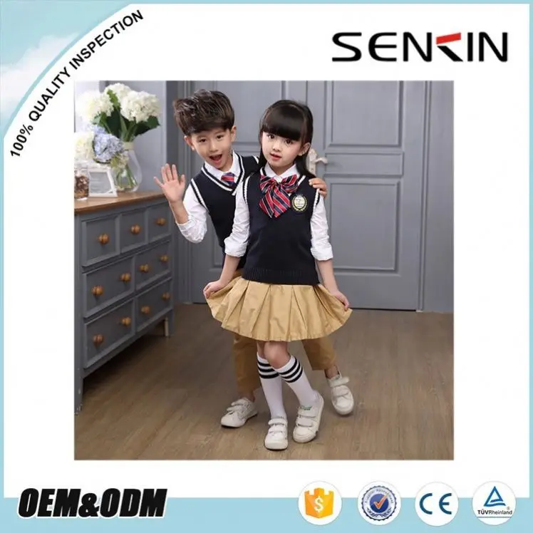 Nicole Hot Sale Kindergarten School Uniform Korean Winter School Girls Uniform Pictures