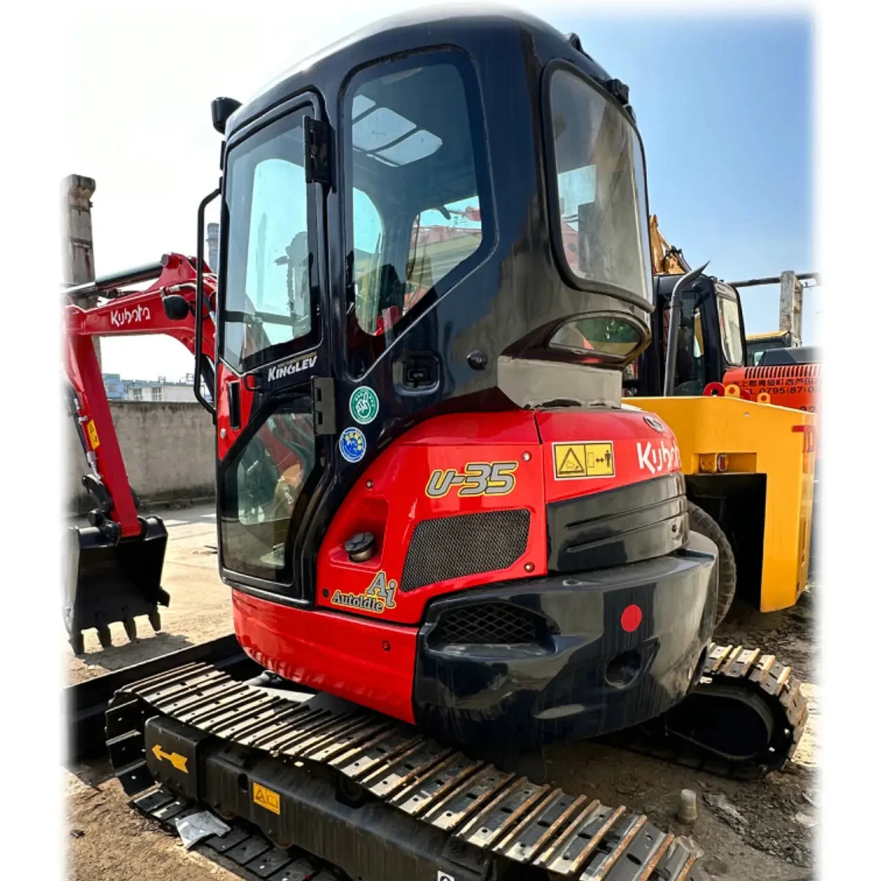 Good Quality used Kubota U35 hydraulic Excavator Used Mini Mxcavator used small digger Kubota U35
