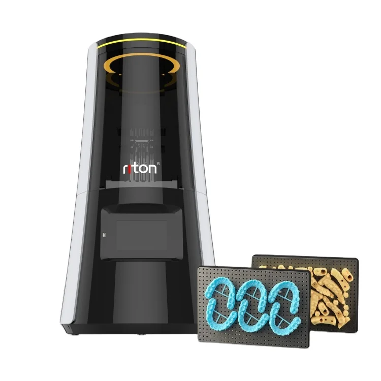 Riton RXDent-D140 DLP печать твердых обложек Высокоточный легкий вес Смолы 3d принтер