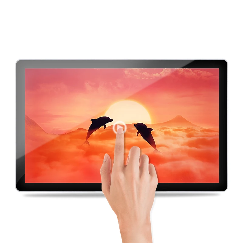 2K 4K Screen 21.5 Inch Lcd Video Wall Lcd Panel Advertising Screen Monitor Digital Signage For Store