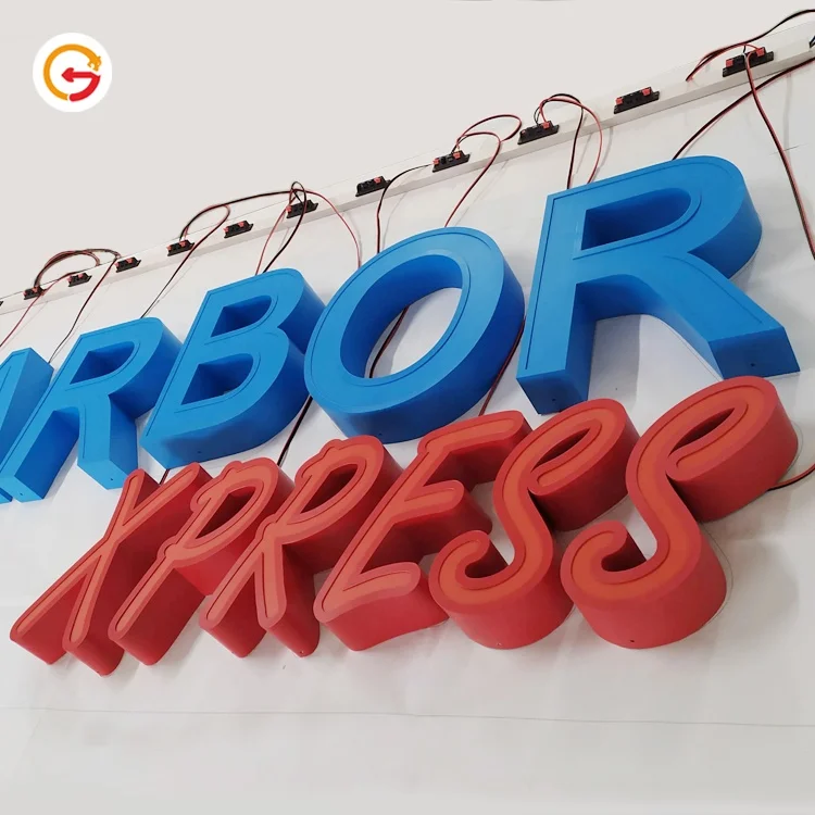 JAGUARSIGN Manufacturer Custom Letra de LED Barber Shop Illuminated Sign Luminous Signage Words Channel Letters with LED Signs