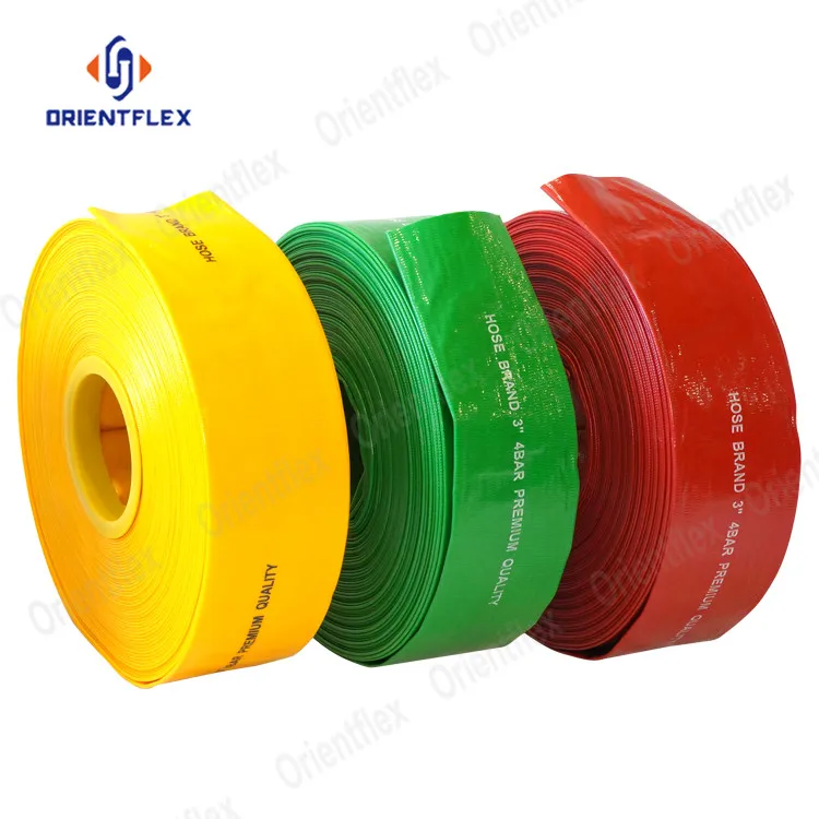 Pvc Irrigation Layflat Hose Perforated Hose