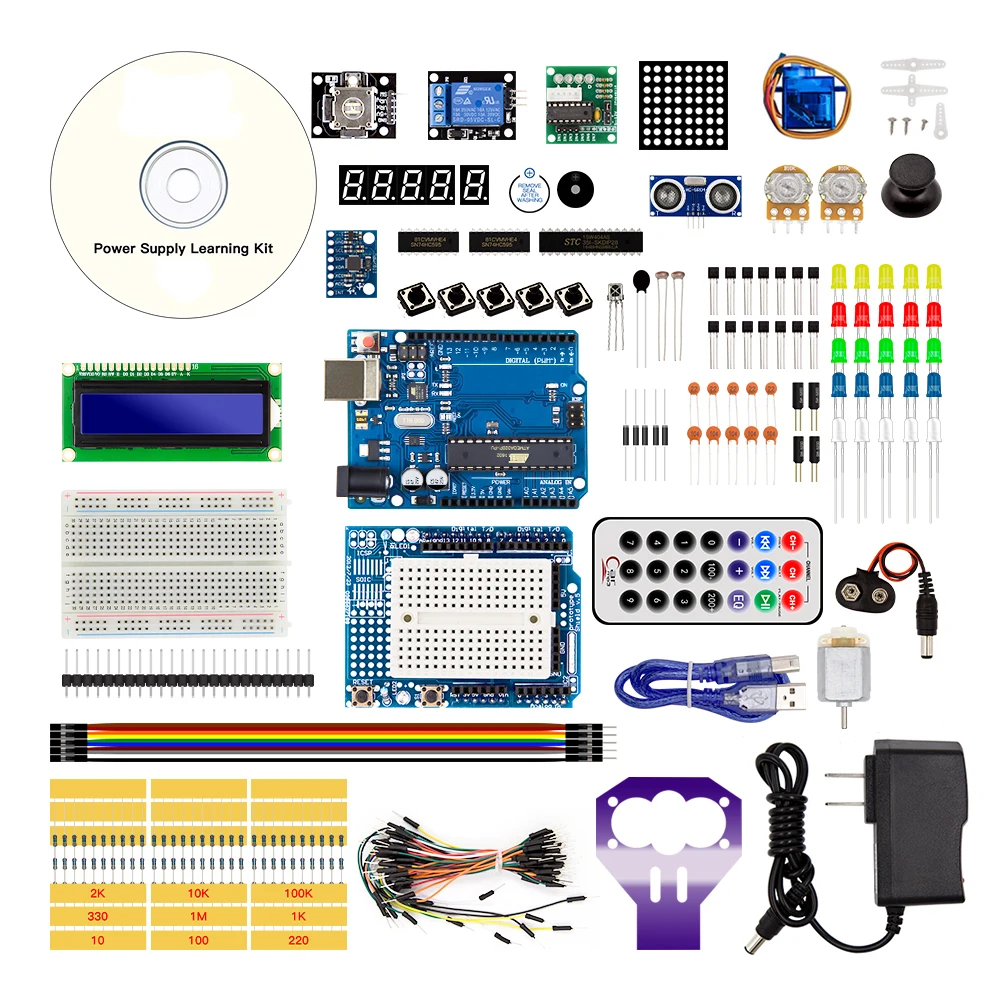 Robotlinking Learning Kit for Students School Basic Starter Kit With TUTORIAL Compatible With Arduino IDE