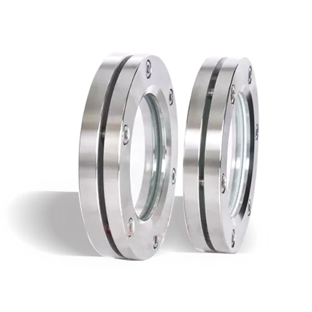 Sapphirecf16 CF35 CF63 CF100 Cf Kodial стеклянные видовые окна CF фланцевые 304 полировочные вакуумные печи из нержавеющей стали