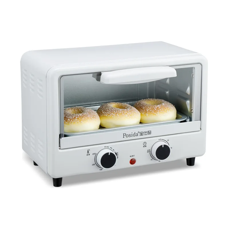 12L 750W Posida   electric cake oven pizza mini oven for baking cake pizza and egg tart oven electric