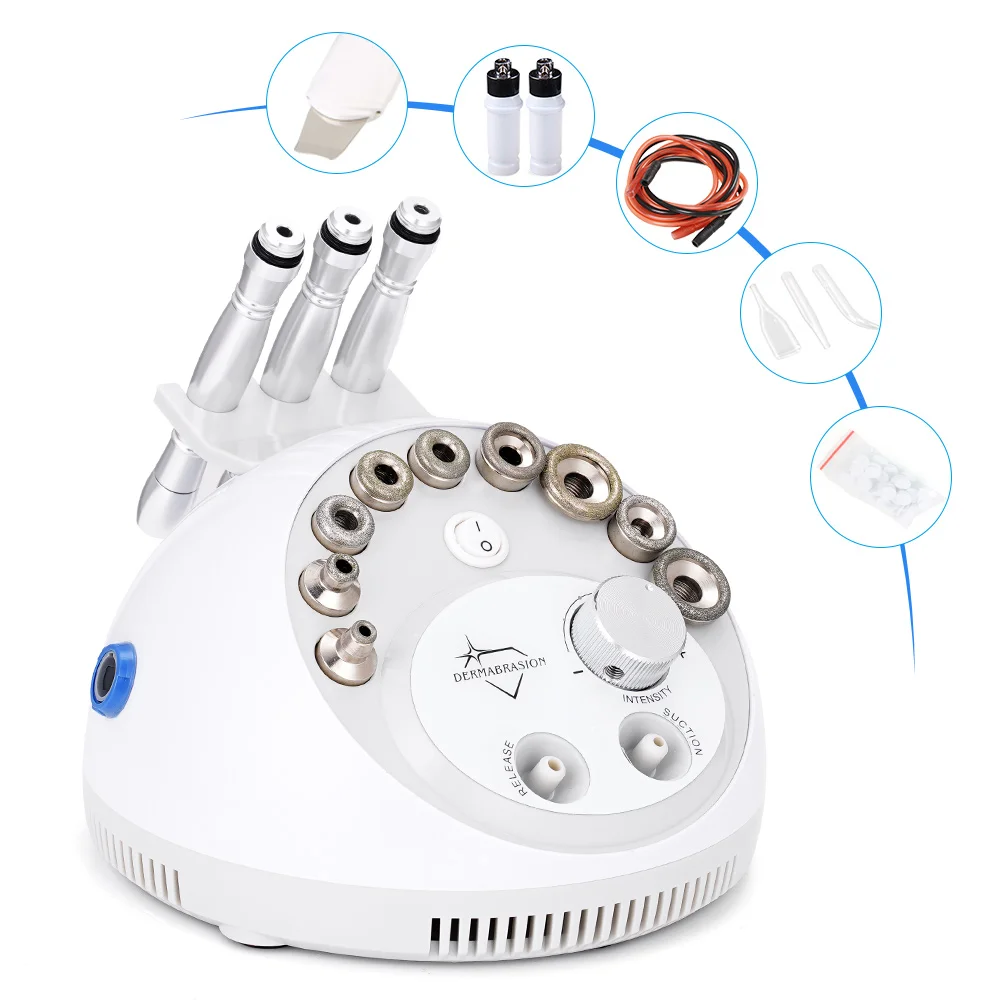 Blackhead Removal Microdermabrasion Diamond 3 IN 1 Dermabrasion Machine