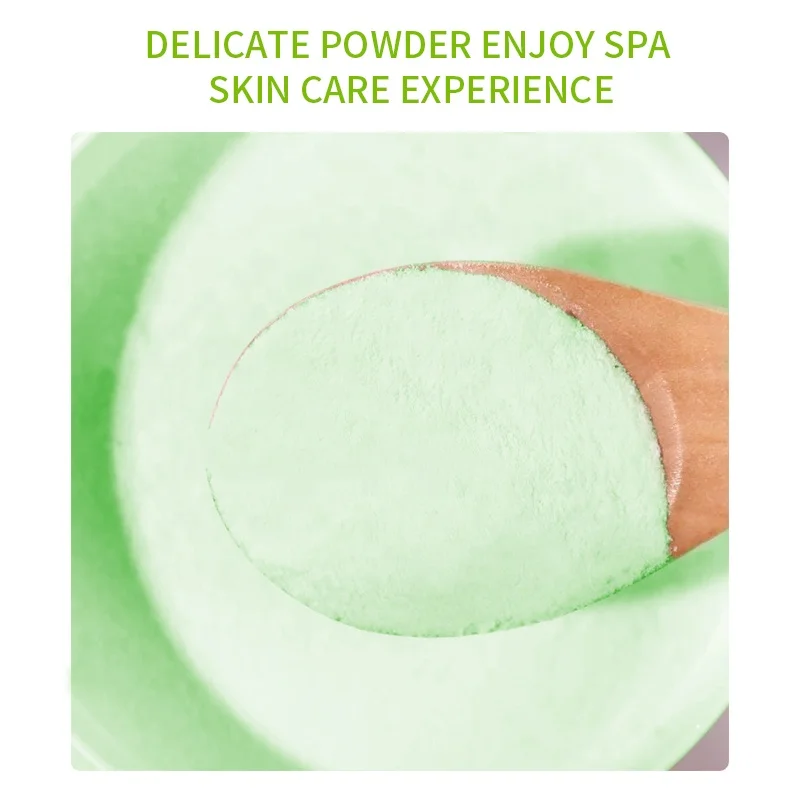 beauty salon spa kiwi fruit jelly mud mask powder pore shrinking oil control beauty face women skin care products