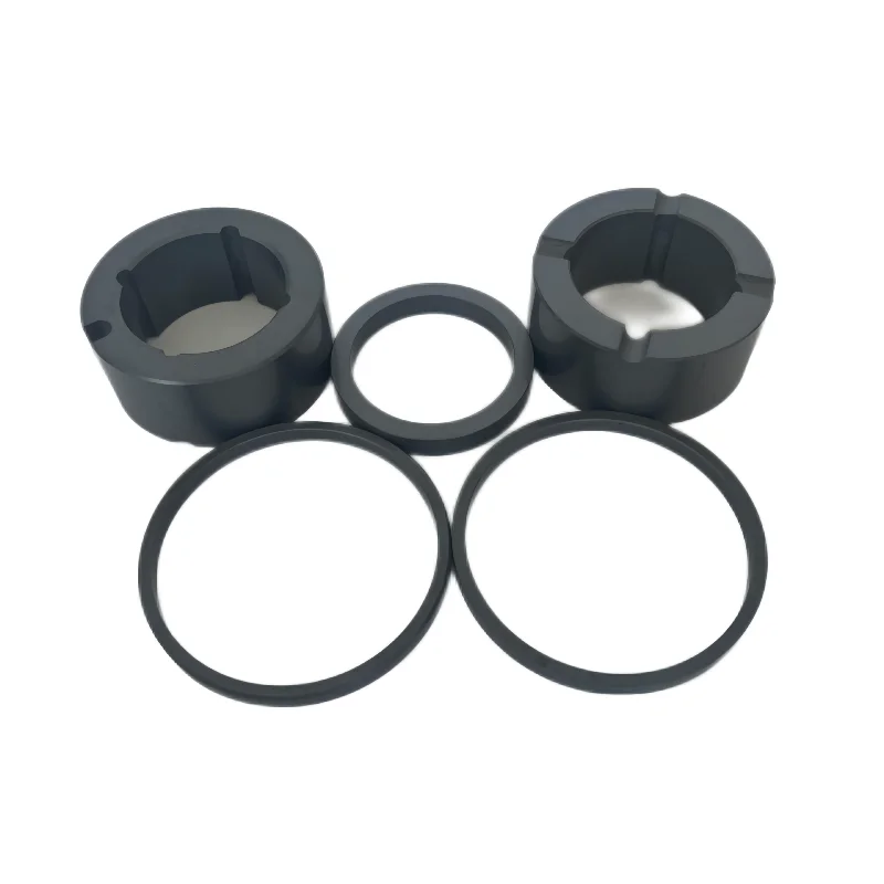 Factory price Wear-resistant silicon carbide ceramic ring SIC ceramic parts for Industrial ceramic