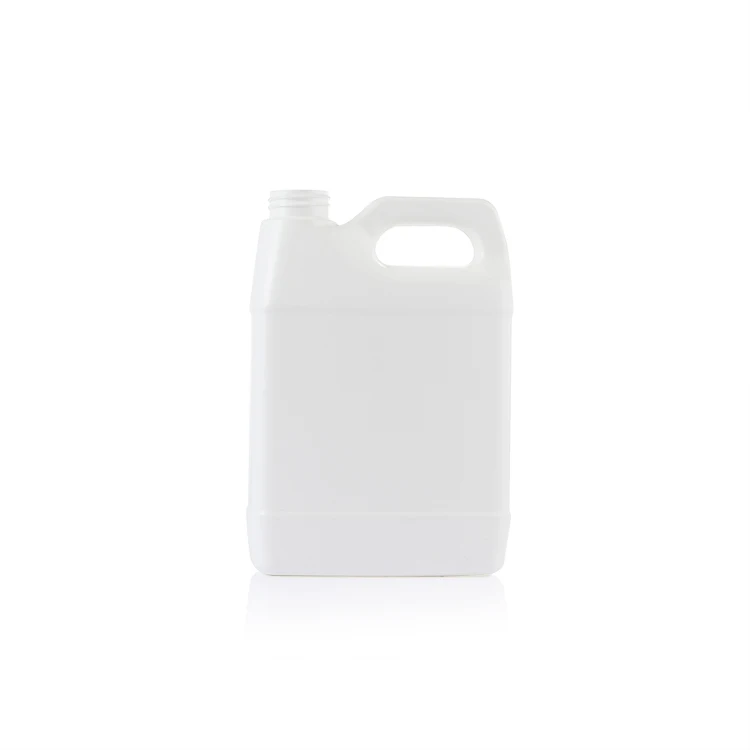 8oz 16 Oz 32oz White Hdpe F-Style Bottle Acrylic Nail Liquid Plastic Bottle Liquid Laundry Detergent Container Coconut Oil Pack