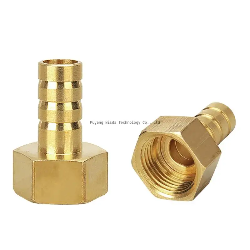 PC PCF PL Pagoda разъем 6 8 10 12 14 16 мм шланг зазубрины хвостовой резьбы 1/8 1/4 3/8 1/2 BSP латунный фитинг трубы