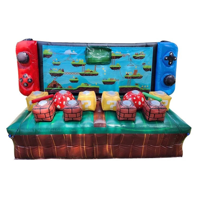 EZ Gaming with ips system game interactive play system game inflatable Interactive Gaming with free blower for kids and adults