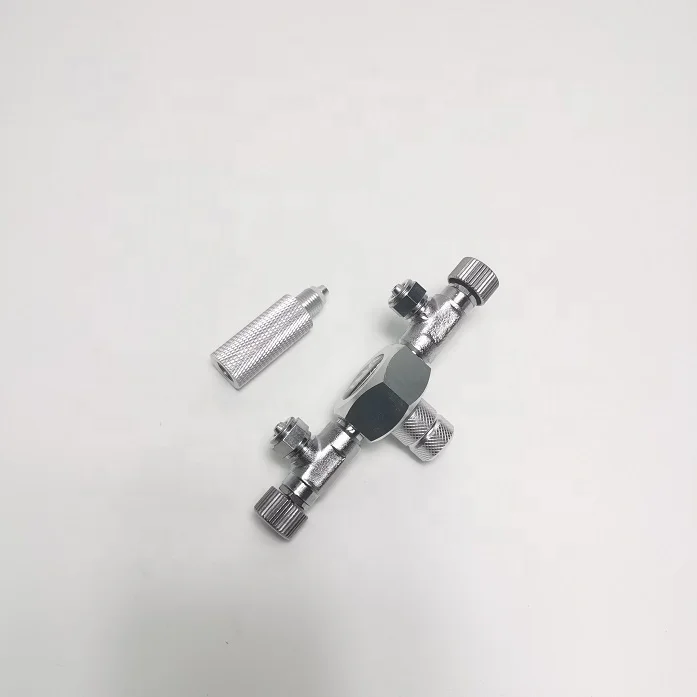 Aquarium Landscape Tank 2 way Fine Tuning CO2 Splitter Valve for CO2 supply system