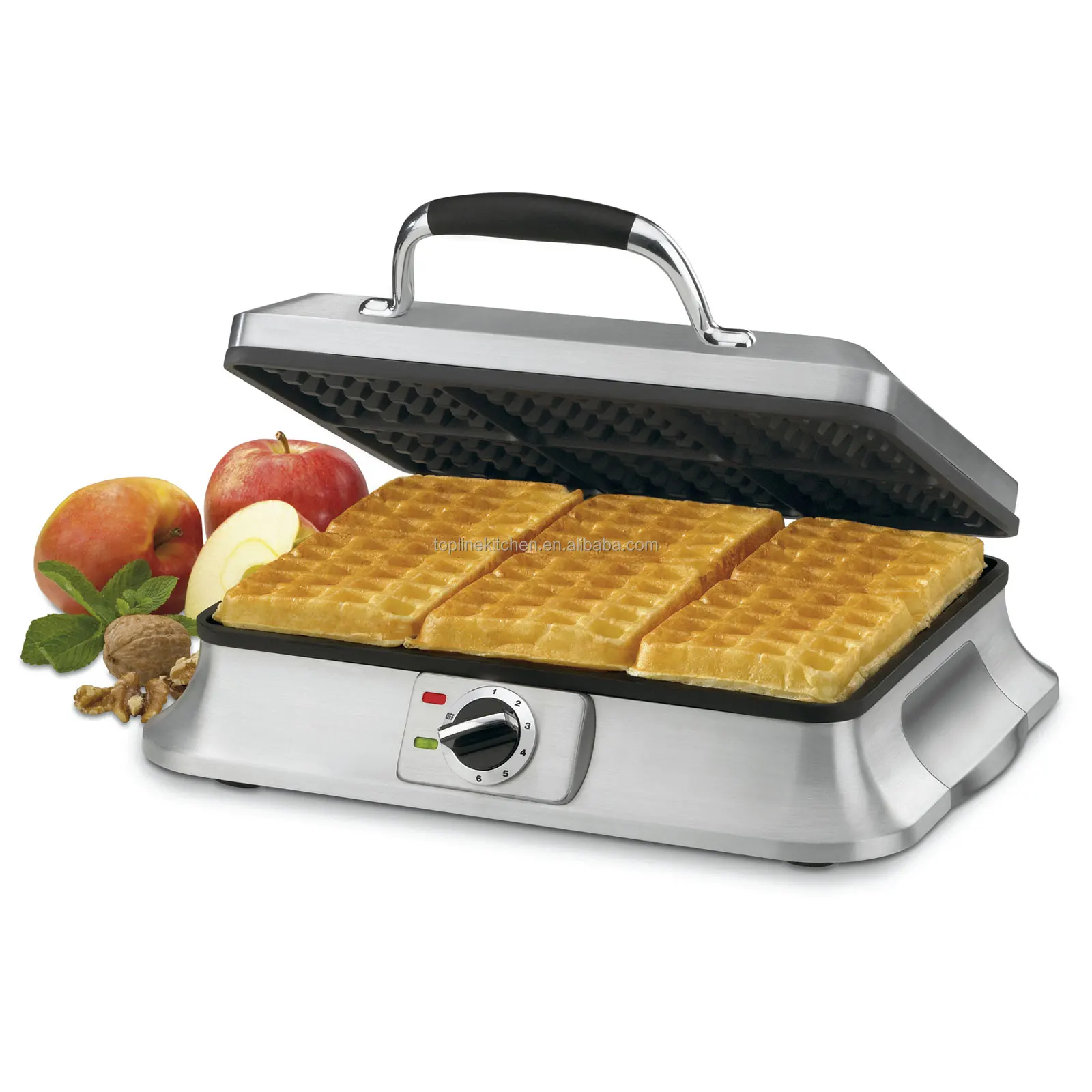 Cookware Dessert Waffle maker Non stick professional electric waffle maker with cable winder