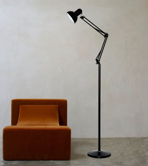 MKR Wholesale modern Classic Arc standing light standing floor lamp bedroom living room Personal study floor lamp