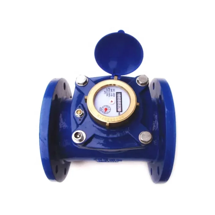 25mm plastic agricultural woltman type water flow meter