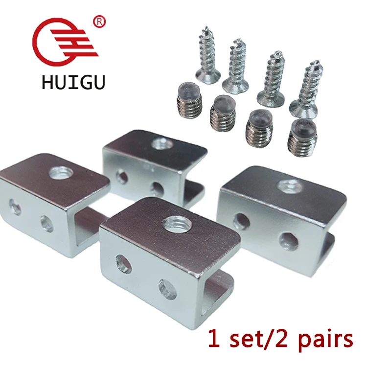 Extra Big/Big/Middle/Small type U shape aluminum alloy glass clamp holder