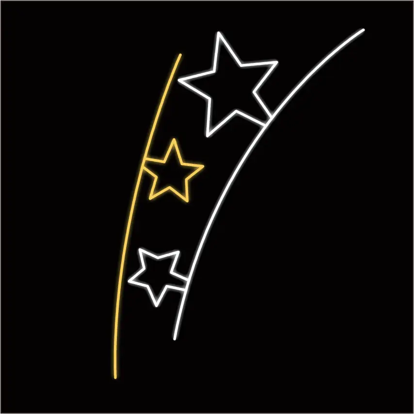 2019 New Xmas Decoration Led Motif Light For Pole Christmas Decorative Outdoor Pole Street Motif