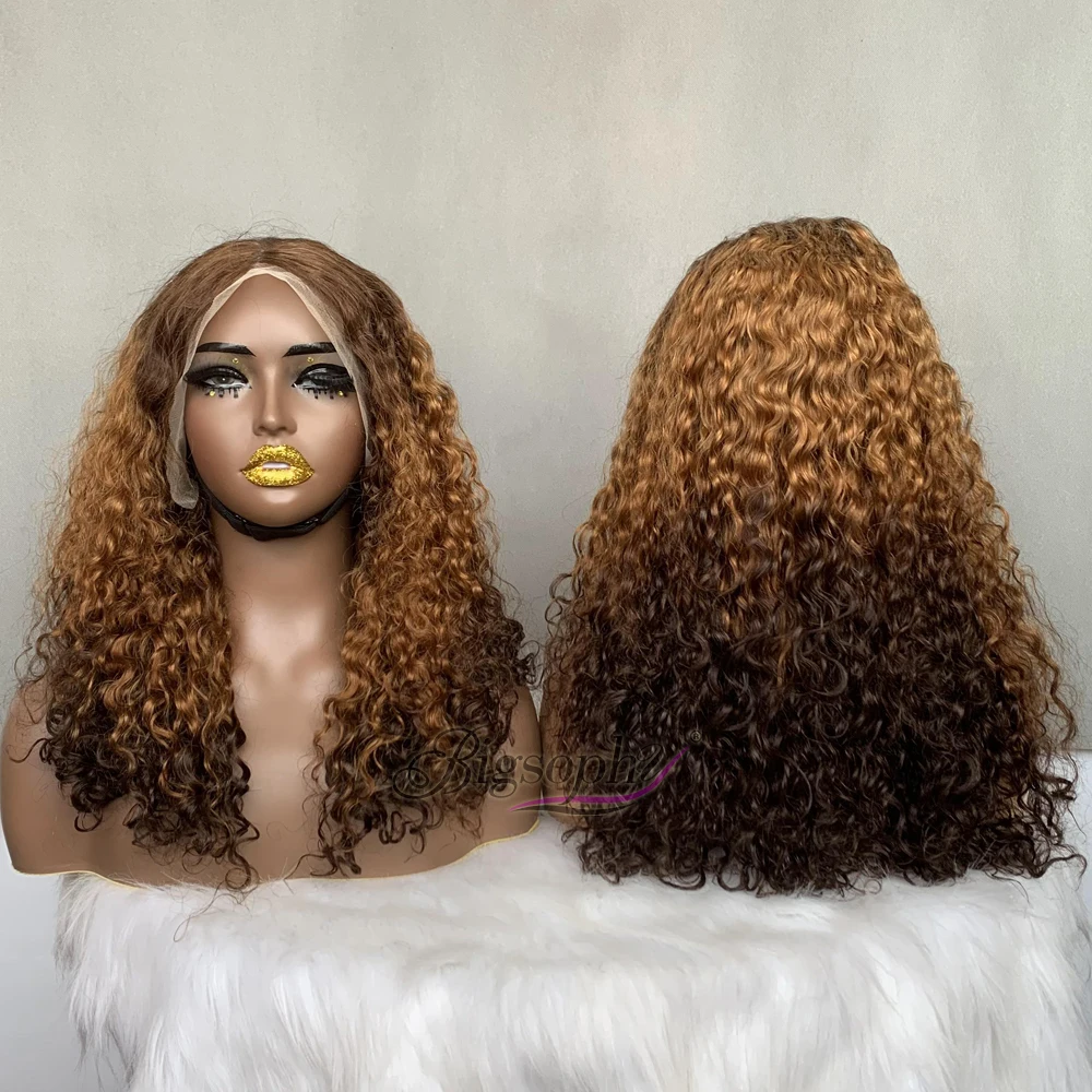Wholesale Water Wave Vietnam Human Hair Wig,13*4 Transparent Lace Frontal Wig Vendor,With Glue Water Wave Pure Human Hair Wigs