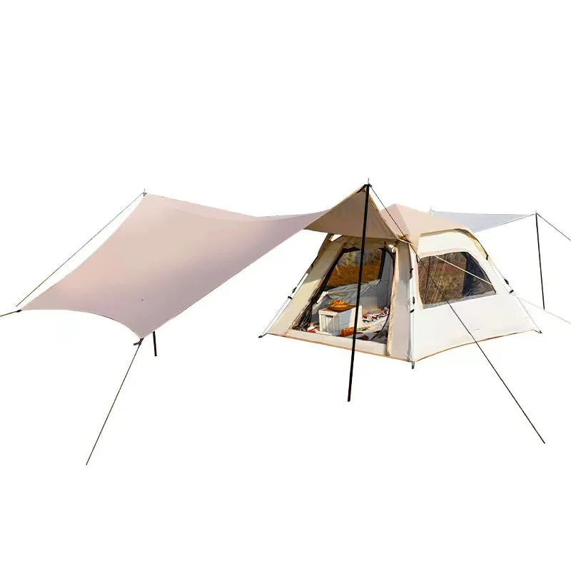 OEM Automatic Tent with Quick Opening & Silver Glue Made of Oxford Cloth