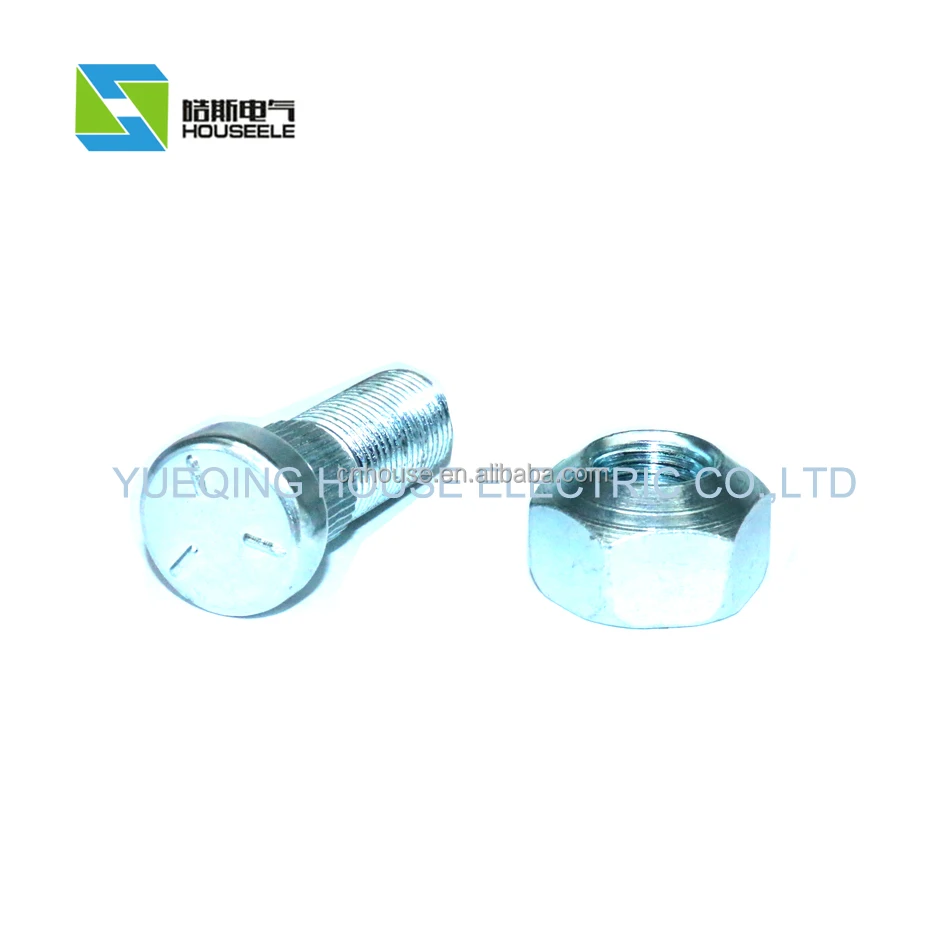 Valley style  galvanized gearbox wheel bolt