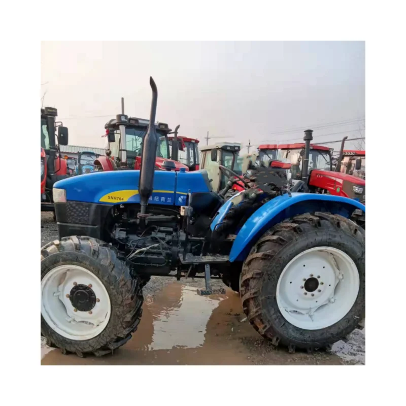New Holland 704 Used Tractor in Good Condition for Sale at Low Price With Front Loader
