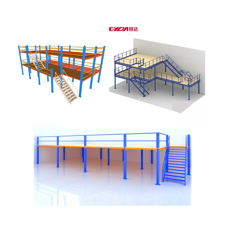 Многоуровневый фабричная Прямая продажа высокая эффективная полка для хранения на платформе