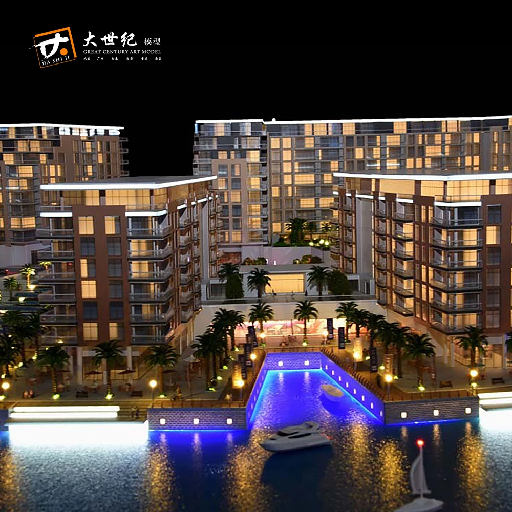 
Various style architectural model maker 3d construction model 