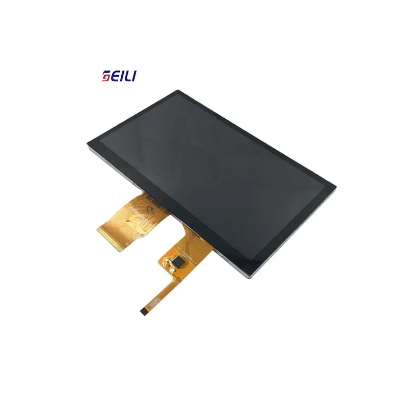 7 inch 1024x600 IPS TFT LCD RGB 50 pin with HMI board VGA interface