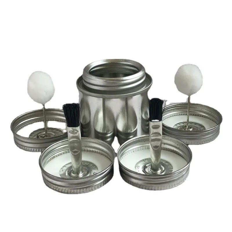 1/64 галлона, маленький ПВХ клей, жестяная банка с винтовой крышкой