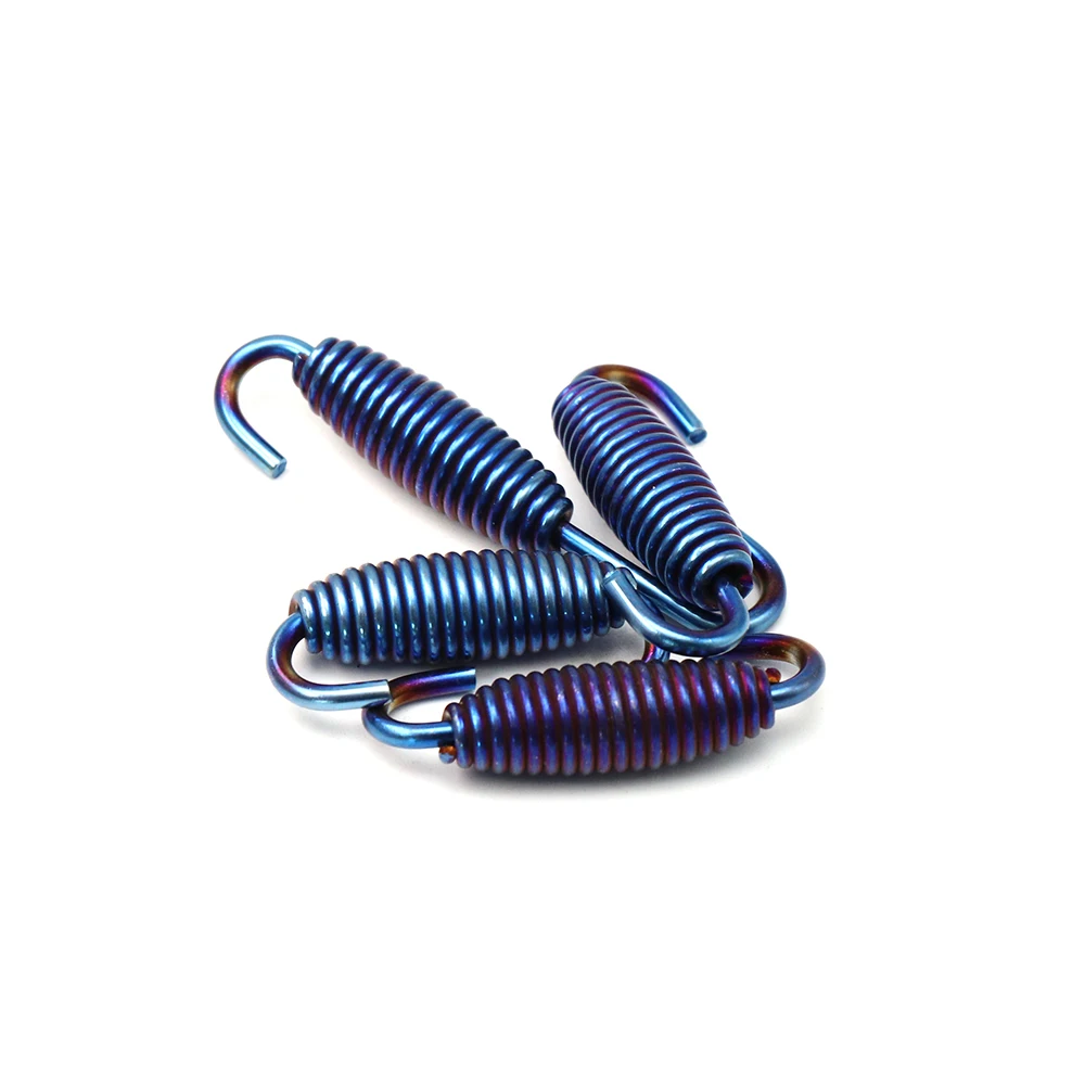 Пружинные выхлопные никелевые покрытия/все синие/покрытые полусиние/полноцветные покрытия 35/60 мм