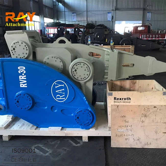RAY ATTACHMENTS  Hydraulic Vibrating Xcentric Rock Ripper For Excavator