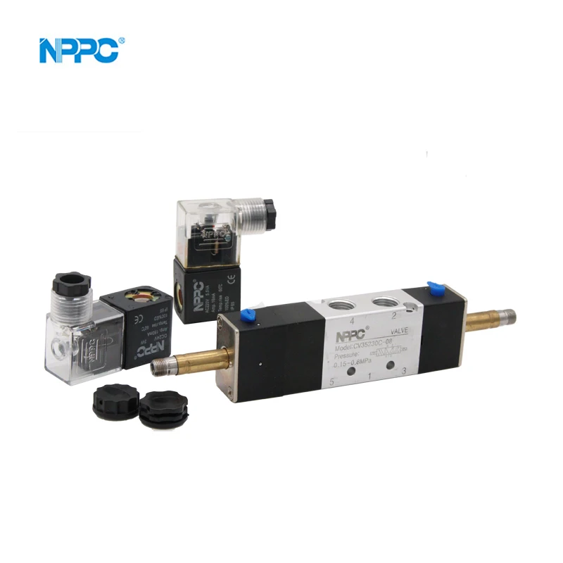 4V230C-08  CV series solenoid valve air pneumatic  DC24V CV3520C-08 close type manufacturer china factory