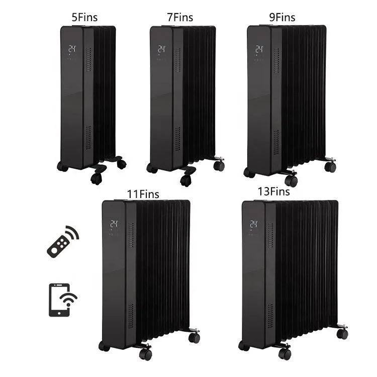 9 Fins 2000W freestanding room heater machine oil radiator heaters electric home oil  heater
