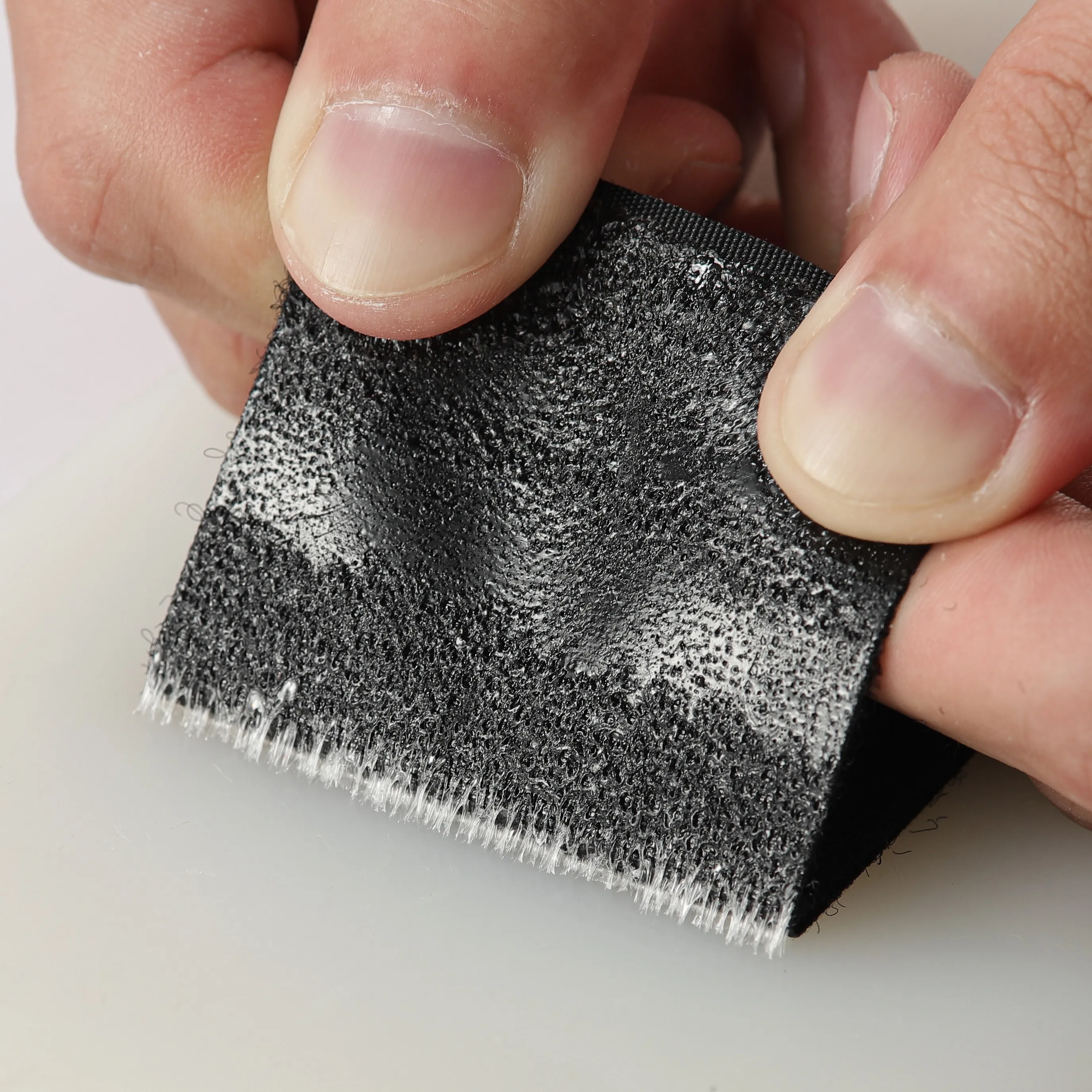 Заводской поставщик, устойчивая полиэфирная нейлоновая Вельветовая застежка-липучка, самоклеящаяся лента-липучка разных размеров