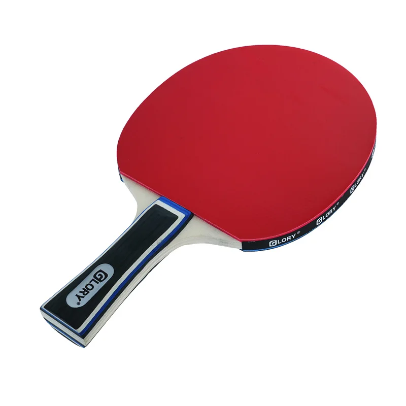 Customized Portable Table Tennis Set Double Layer Case Sports Entertainment Table Tennis Racket Rubber Pingpong Bats featuring