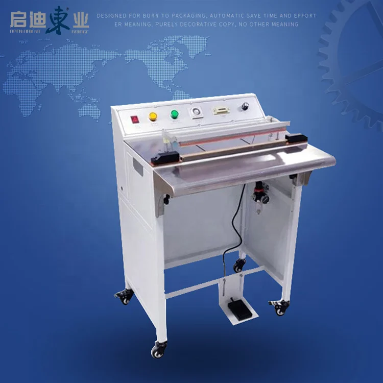 
Pneumatic sealing machine laminating film pedal sealing machine POF film Charter semi-automatic 