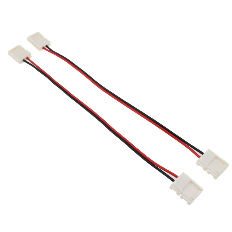 Strip light connector led low voltage SMD solder-free snap connecting wire 2835/8mm 5050 connector solder wire